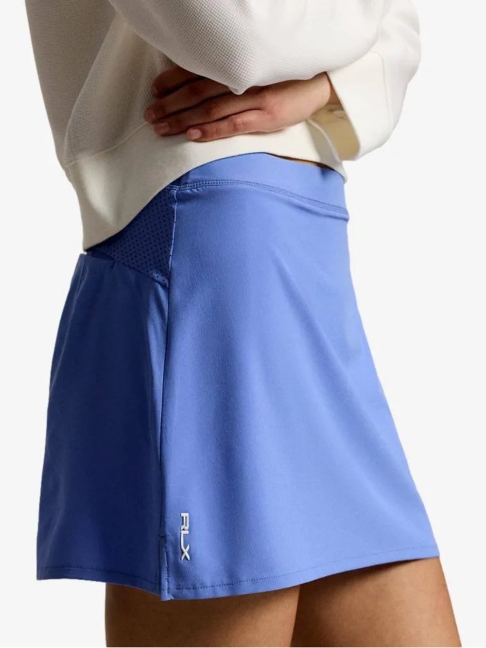 NWT WOMEN'S RLX RALPH LAUREN GOLF SKORT/SKIRT - SIZE: LARGE - LIGHT BLUE